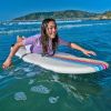 Surfboards,8ft Surfboard,Graphic Top Deck,High Density Slick Bottom,Kids and Adults,Foam Construction Accessories,Paddle Board