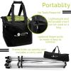 Heavy-Duty Pro Tennis Ball Cart 2.0, Holds 165 Tennis Balls- Premium Practice Hopper, Pickleball, Compact & Lightweight,