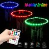 1pc LED Basketball Hoop Light; Remote Control Basketball Hoop LED Light; Change 16 Colors By Yourself; Waterproof; Outdoor Play At Night; Super Bright