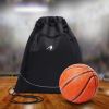 Portable Basketball Cover Mesh Bag Football Soccer Storage Backpack Outdoor Volleyball Ball Storage Bags Basketball Training Bag