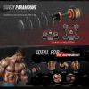 25LB 5 in 1 Single Adjustable Dumbbell Free Dumbbell Weight Adjust with Anti-Slip Metal Handle, Ideal for Full-Body Home Gym Workouts