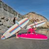 Surfboards,8ft Surfboard,Graphic Top Deck,High Density Slick Bottom,Kids and Adults,Foam Construction Accessories,Paddle Board