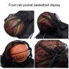 Portable Basketball Cover Mesh Bag Football Soccer Storage Backpack Outdoor Volleyball Ball Storage Bags Basketball Training Bag