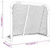 Hockey Goal Red and White 53.9"x26"x44.1" Polyester