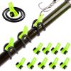 10pcs/lot Fishing Rod Pole Hook Keeper for Lockt Bait Lure Accessories Jig Hooks Safety Keeping Holder Fishing Tool