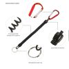 Climbing Button Carabiner Anti-Lost Spring Rope Outdoor Mountaineering Lost Rope Lure Fishing Gear Fishing Accessories Fishing R