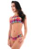 Europe and the United States new swimsuit sexy color lattice straps split swimsuit