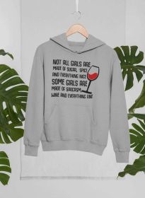 Not All Girls Are Made Of Sugar And Spice And Everything Nice Hoodie (Color: Athletic Heather, size: XX-Large)