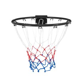 Sport Equipments Basketball Rim with Net for Indoor & Outdoor (Type: 15 Inch, Color: Black)