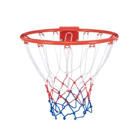 Sport Equipments Basketball Rim with Net for Indoor & Outdoor (Type: 18 Inch, Color: Orange Red)