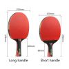 5 Star Carbon Fiber Table Tennis Racket Double Pimples-in Rubber PingPong Paddle Bat With Bag Dropshipping