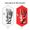 1 Pair Adults Profession Sports Gloves Breathable Anti-slip American Football Baseball Gloves Full Finger Adjustable Gloves