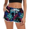 Summer Women Drawstring Board Short Quick Dry Stretch Print Novelty Pattern Swimsuit Swimwear Surfing Beach Shorts –∫—É–ø–∞–ª—å–Ω—ã–π