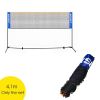 Portable Pickleball Net & Badminton Net Easy Setup Volleyball Net Proper Badminton Net Size Weatherproof Durable Easy Assembly