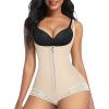 Shapewear for Women Seamless Firm Triple Control Faja Plus Size Thigh Slimmer Tummy Control Body Shaper