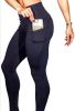 running exercise fitness side pocket pocket yoga bottoming pants