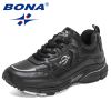 BONA 2022 New Designers Athletic Sneakers Women Light Weight Sport Shoes Soft Sole Ladies Shoes Breathable Walking Shoes Woman