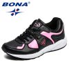 BONA New Popular Style Women Running Shoes Synthetic Lace Up Female Athletic Shoes Outdoor Lady Jogging Shoes Fast Free Shipping