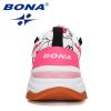 BONA 2022 New Designers Mesh Breathable Running Shoes Women Outdoor Walking Shoes Woman Fashion Sneakers Ladies Jogging Footwear