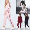 Casual Women Jogging Set 2pcs Tops+Pants Sweatshirt Sweater Tracksuit Suit