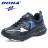 BONA 2022 New Designers Athletic Sneakers Women Light Weight Sport Shoes Soft Sole Ladies Shoes Breathable Walking Shoes Woman